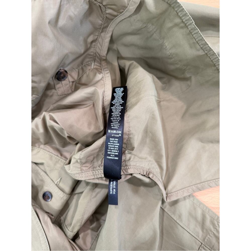 Ralph Lauren RLX Utility Field Jacket Medium Khaki Lightweight Medium - Picture 6 of 6